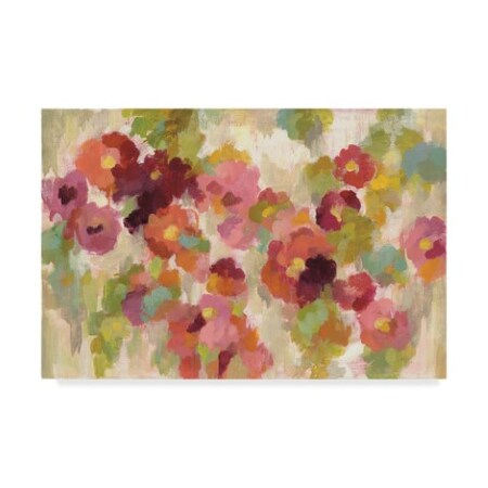 Trademark Fine Art Coral and Emerald Garden I by Silvia Vassileva, 12x19-Inch Fine Art, Multicolor